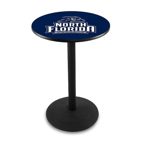 42" Blk Wrinkle North Florida Pub Table